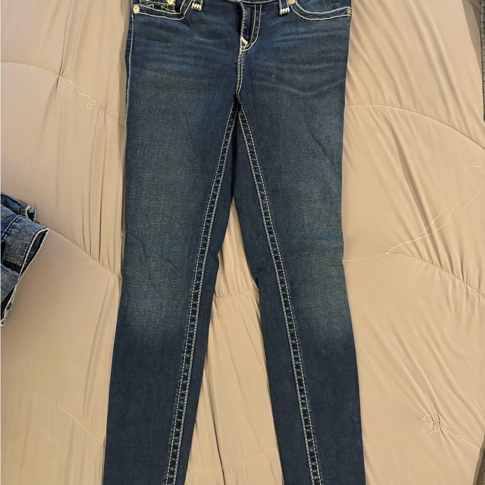 True Religion Dark Blue Women's Skinny Jeans